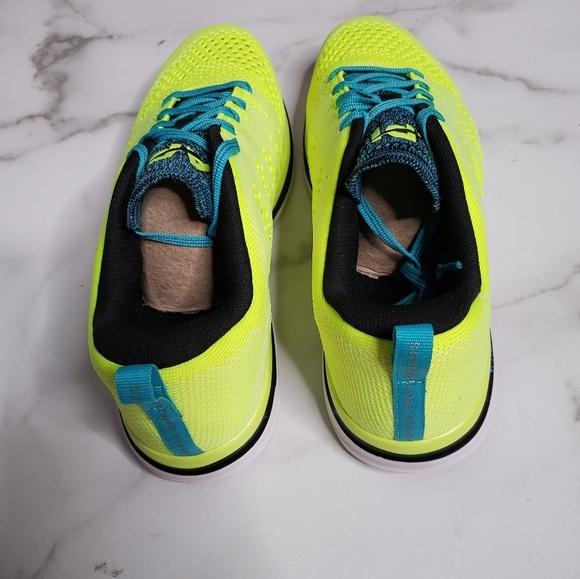 APL Mens Techloom Pro Sneakers Size 9.5 Neon Yellow Energy Black Aqua main image 4